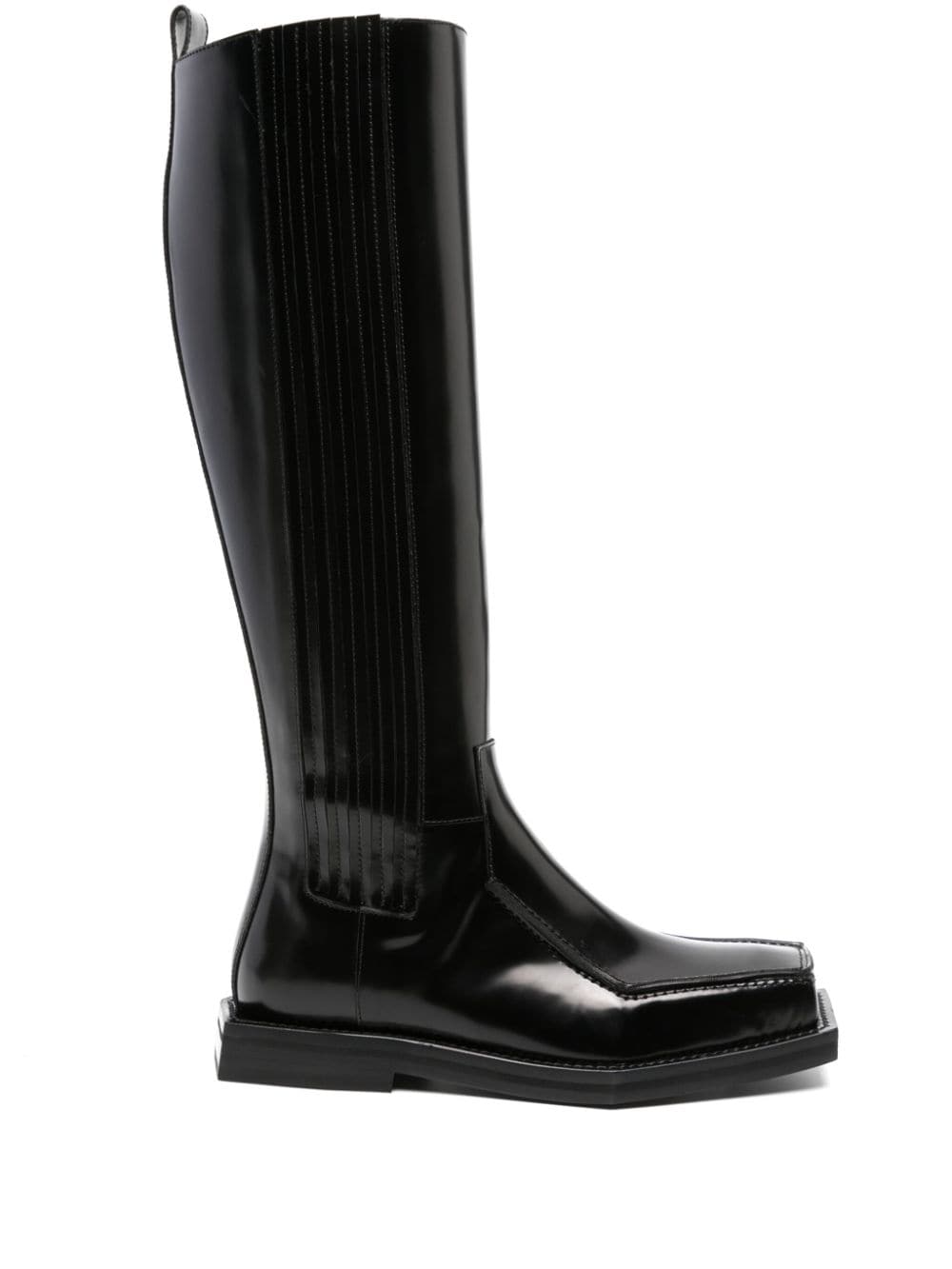 Coperni 3D Vector knee-high boots - Black