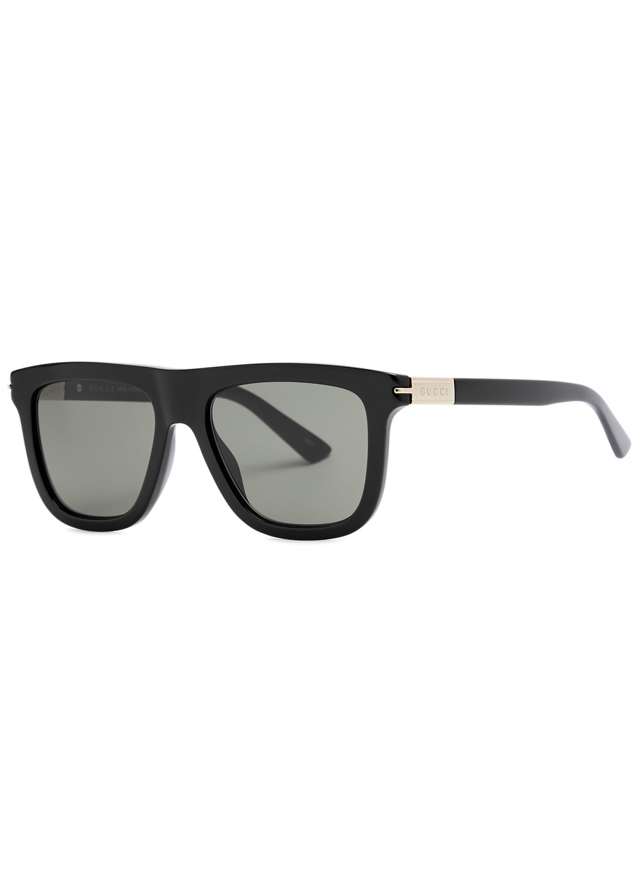 Gucci D-frame Sunglasses - Black