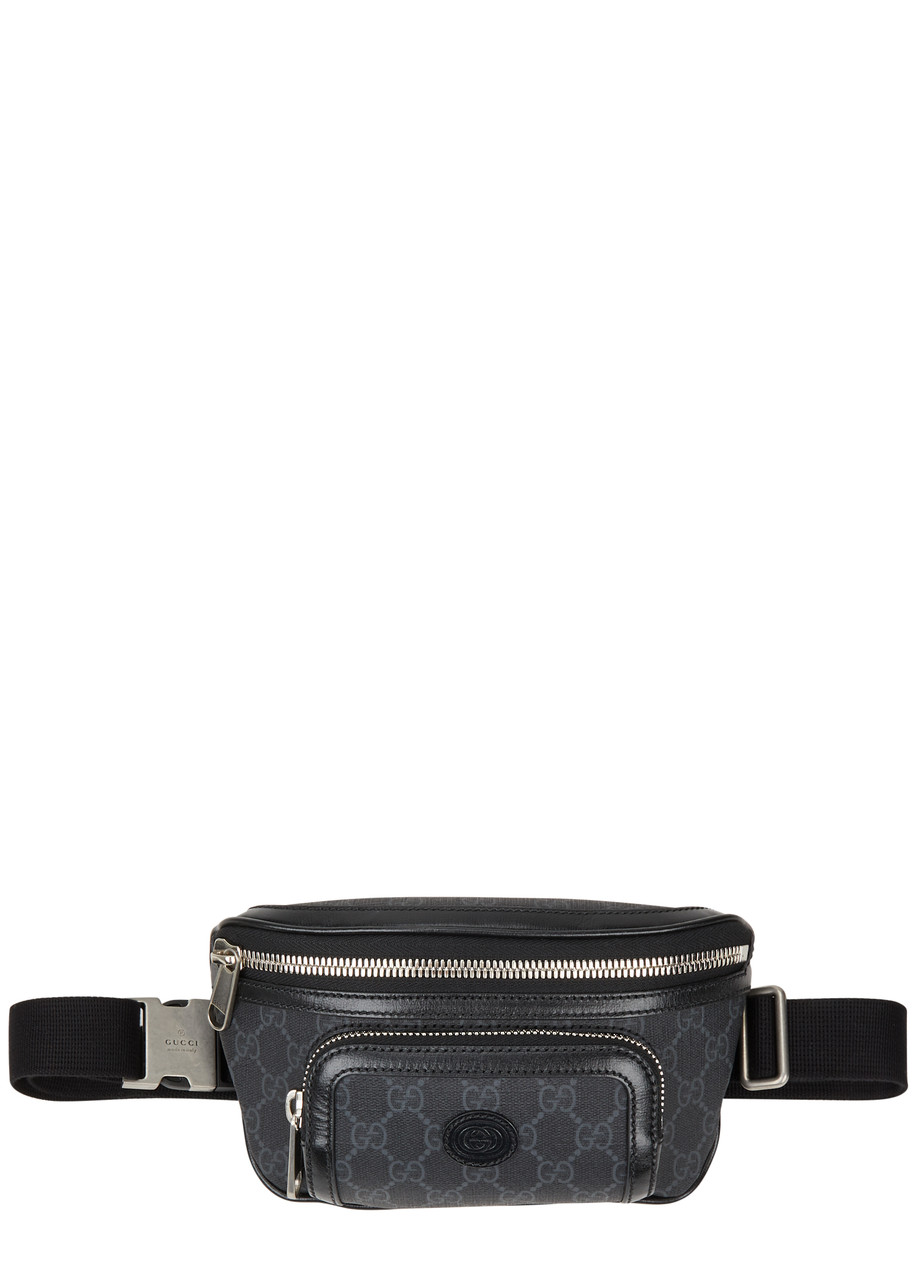 Gucci GG Retro Monogrammed Belt bag - Black