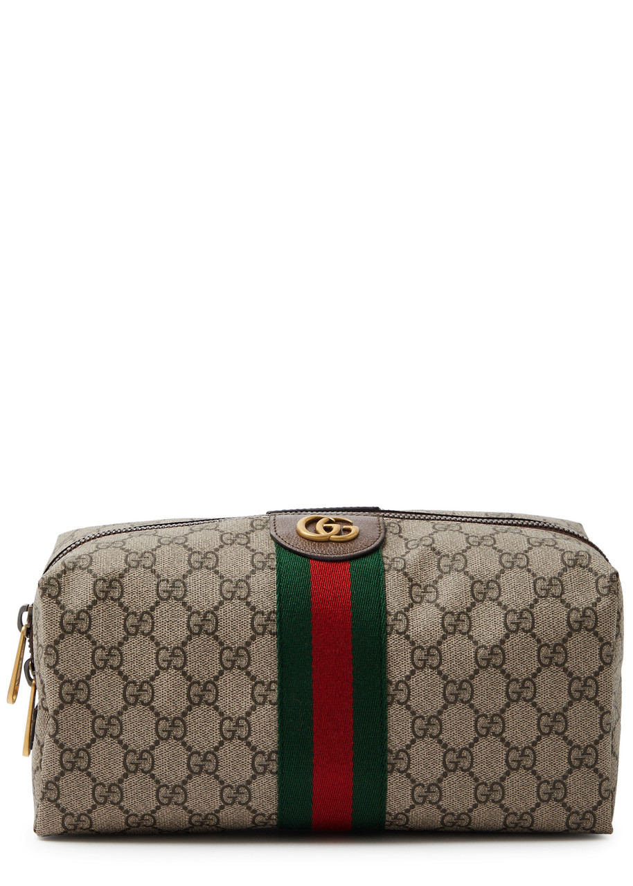 Gucci GG-monogrammed Canvas Wash bag - Brown - One Size