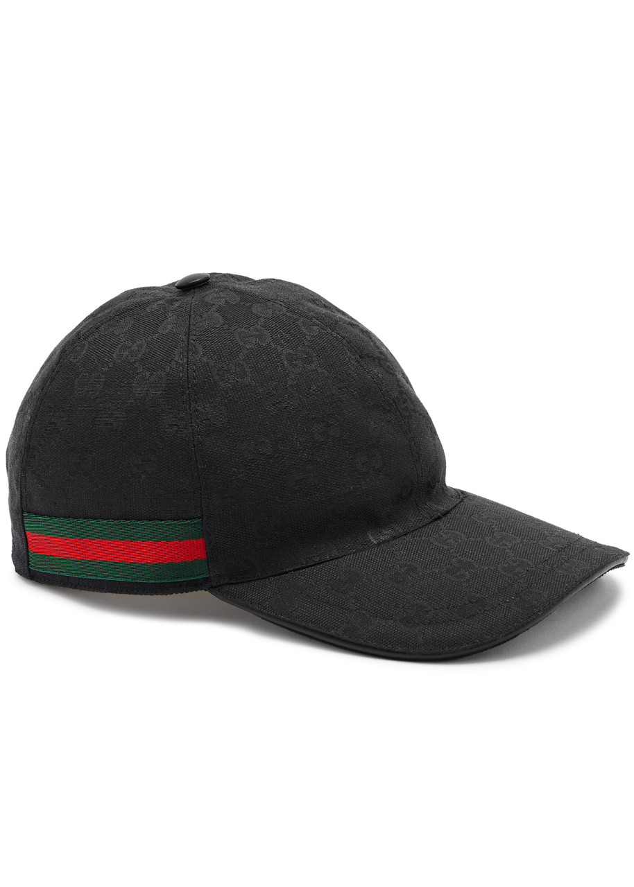 Gucci GG-monogrammed Canvas cap - Black
