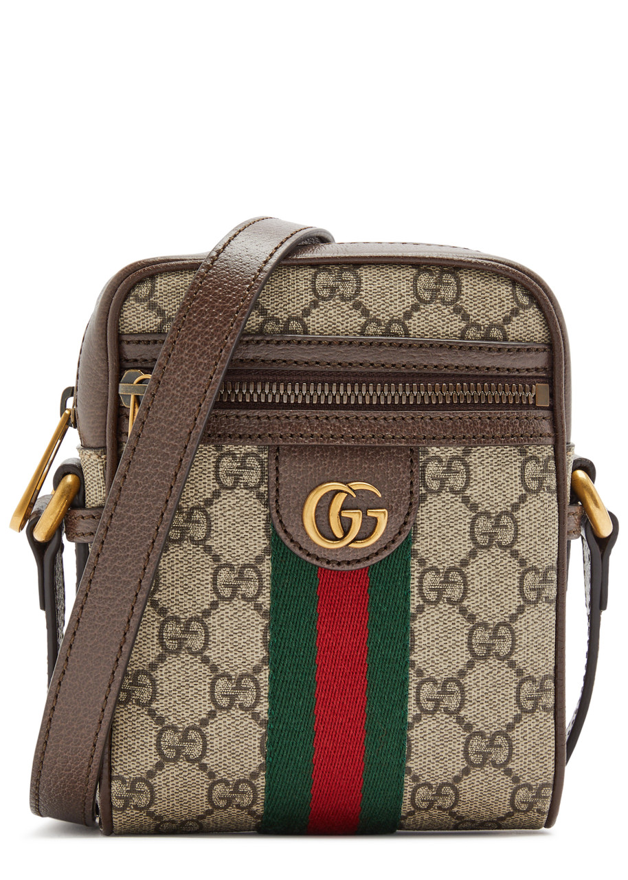 Gucci Ophidia GG Monogrammed Cross-body bag - Brown - One Size