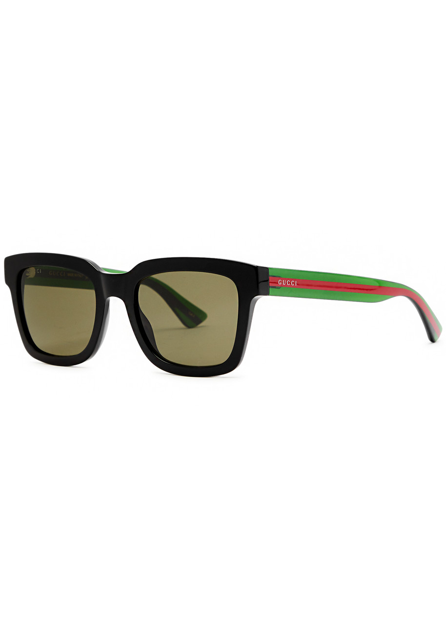 Gucci Square-frame Sunglasses - Black