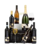 Harvey Nichols Luxury Wine & Champagne Hamper, Luxury Hamper Red Wine