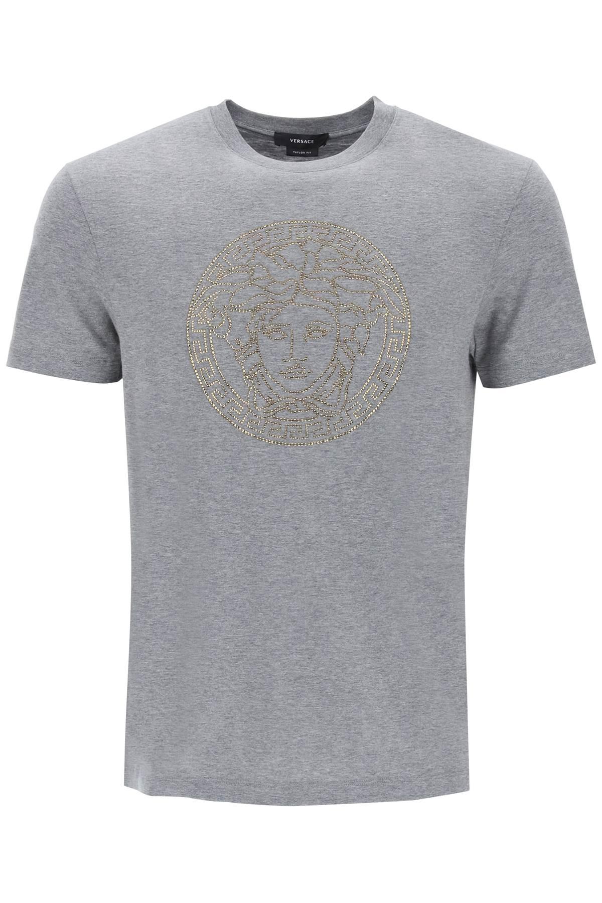 VERSACE Rhinestones Medusa t-shirt