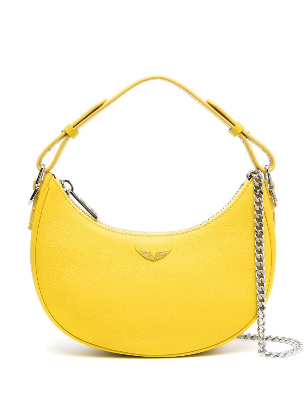 Zadig&Voltaire Moonrock leather tote bag - Yellow