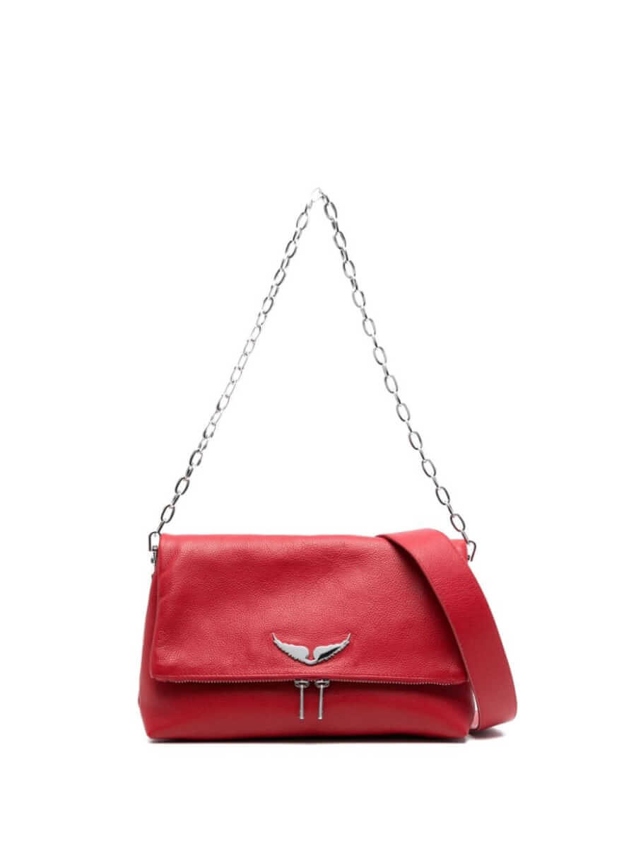 Zadig&Voltaire Rocky leather crossbody bag - Red