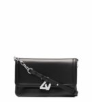 Zadig&Voltaire ZV- initial leather crossbody bag - Black