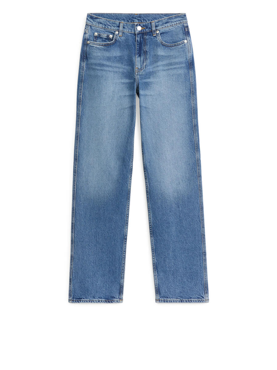 arket 5/7 DAHLIA Straight Stretch Jeans £87