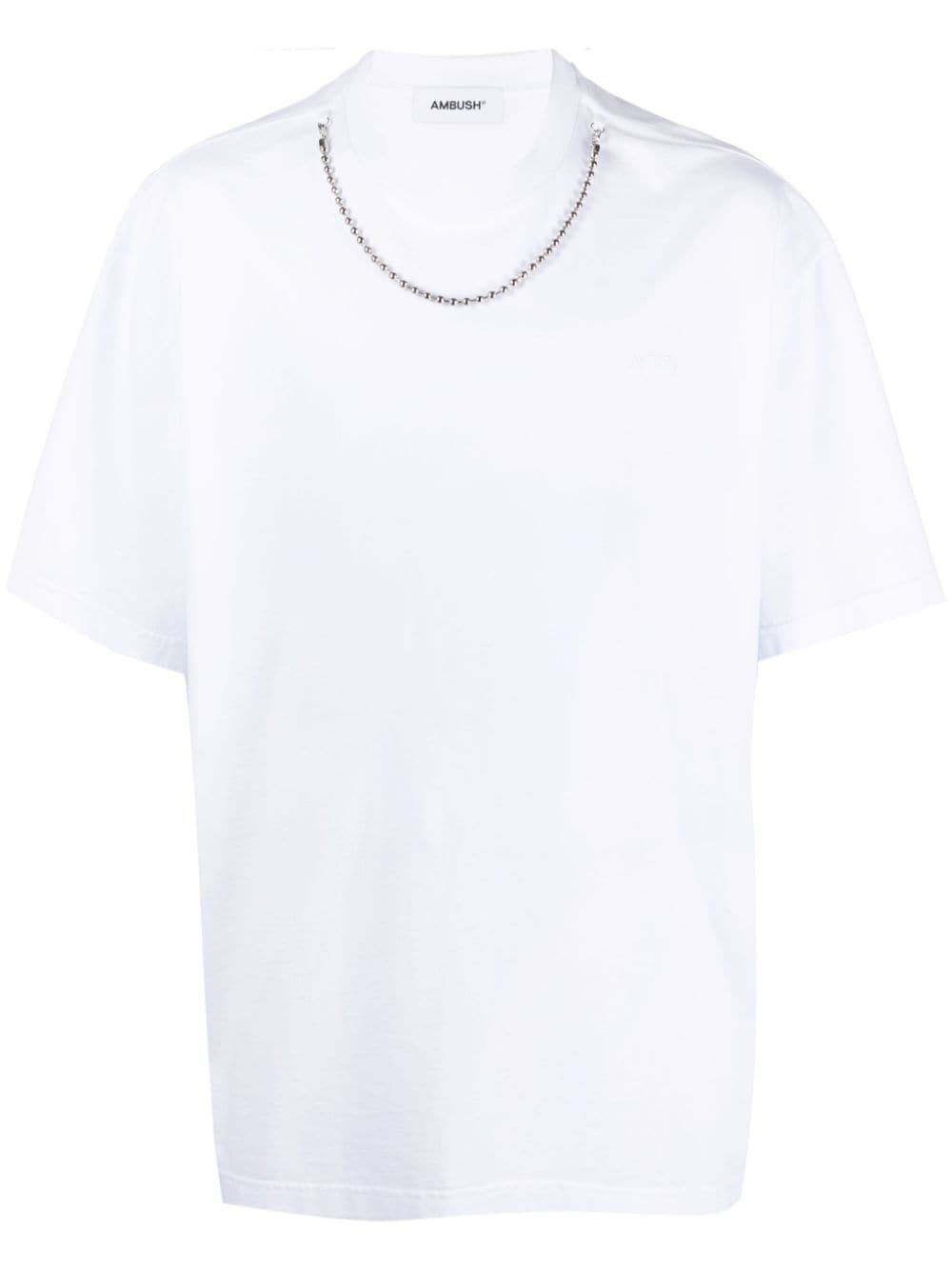AMBUSH- Chain Cotton T-shirt