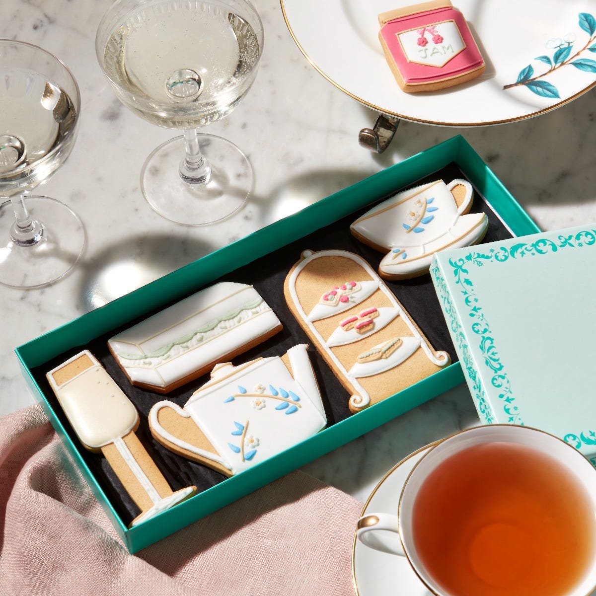 Afternoon Tea Iced Biscuits, Fortnum & Mason
