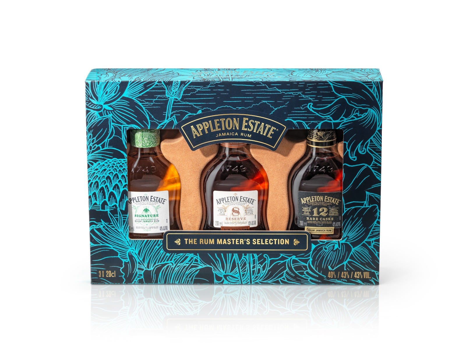 Appleton Estate The Rum Master's Selection, 3 x 20cl, Fortnum & Mason