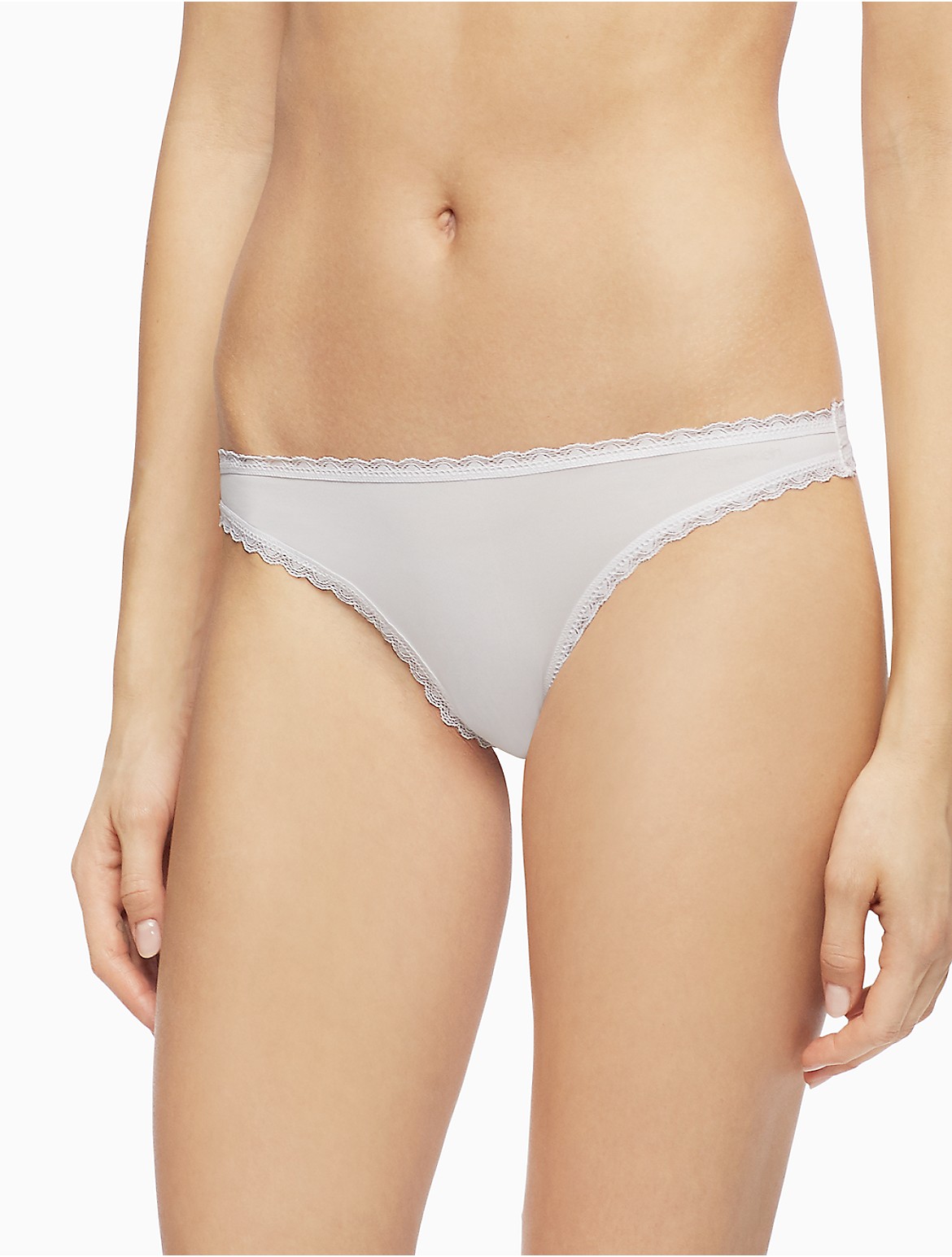 Calvin Klein Women's Flirty Micro Thong - White - XL