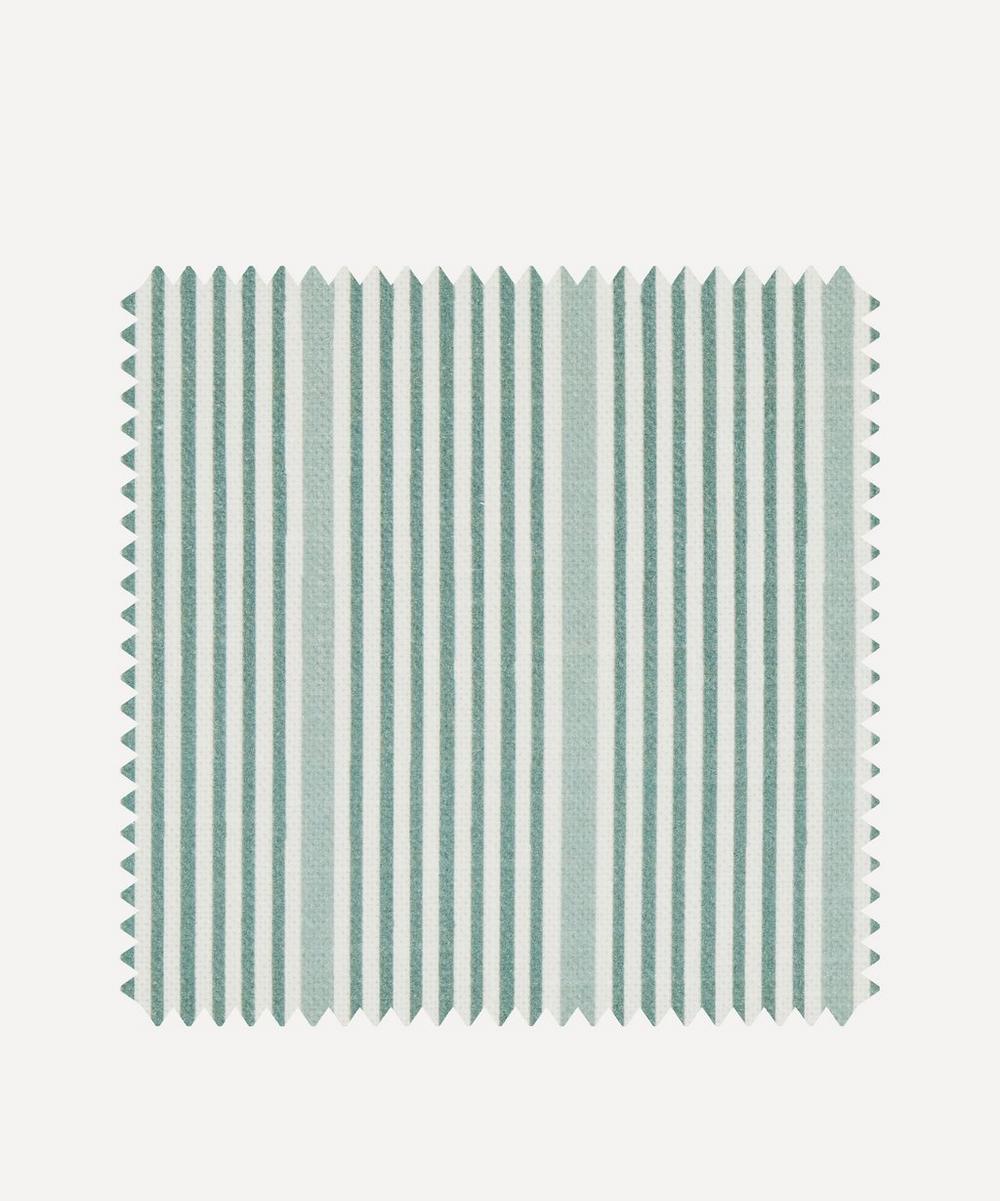 Fabric Swatch - Park Stripe Cotton in Saliva Liberty Fabrics