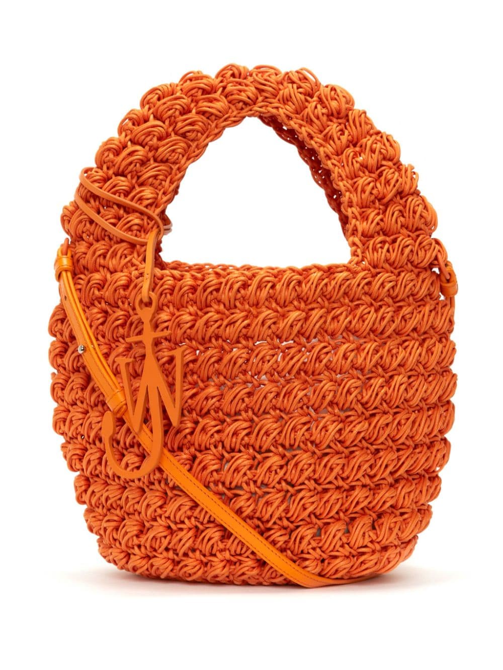 JW Anderson Popcorn Basket tote bag - Orange