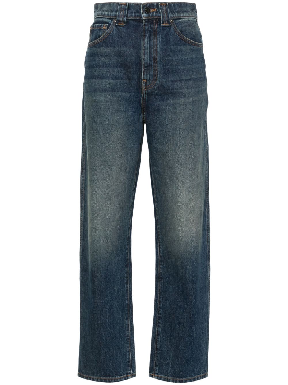 KHAITE- High-waisted Denim Jeans