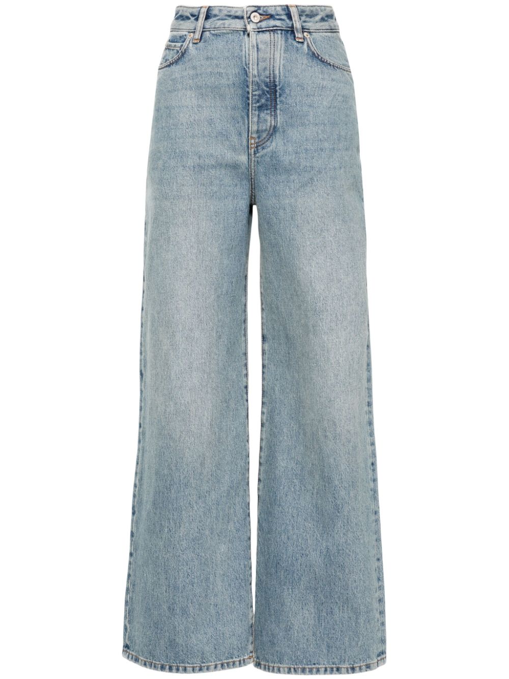 LOEWE- High Waisted Denim Jeans