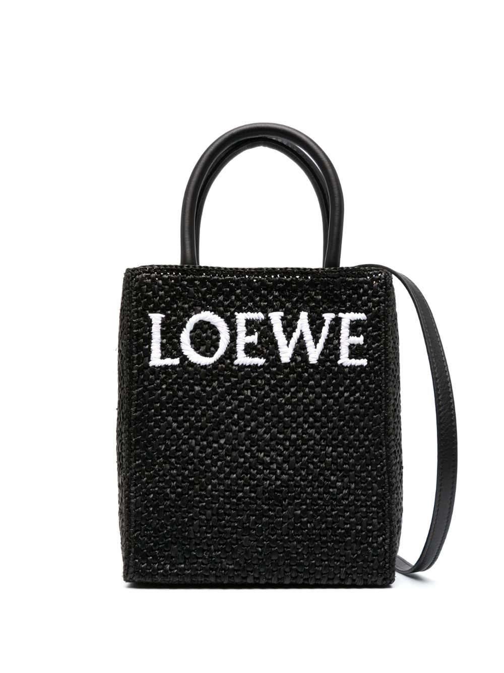 LOEWE- Standard A5 Raffia Tote Bag