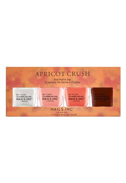Nails.INC (US) Apricot Crush 4-Piece Nail Polish Set