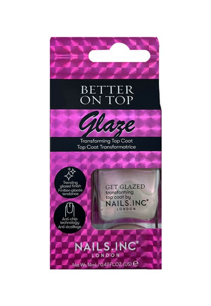 Nails.INC (US) Better On Top Quick-Drying Top Coat - Glaze