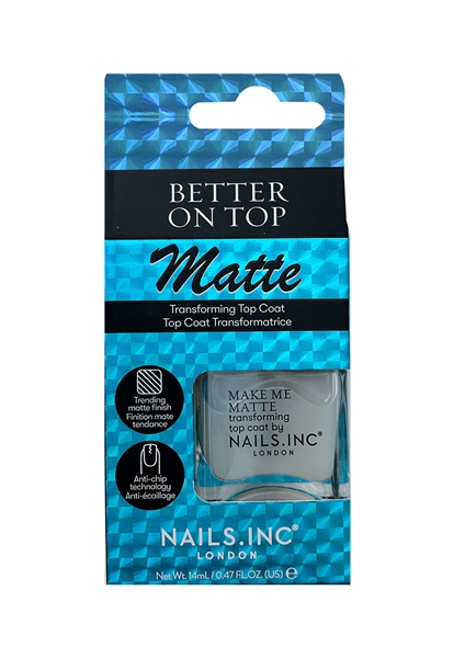Nails.INC (US) Better On Top Quick-Drying Top Coat - Matte