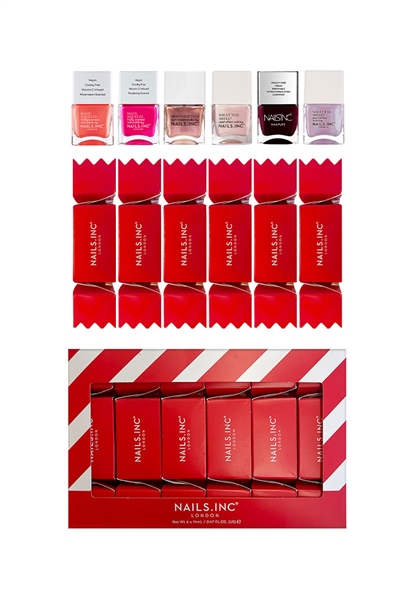 Nails.INC (US) Celebration Crackers 6-piece Nail Collection