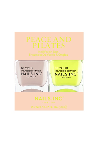 Nails.INC (US) Peace and Pilates Nail Polish Duo