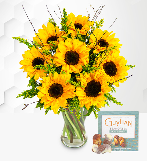 Sensational Sunflowers - Free Chocs