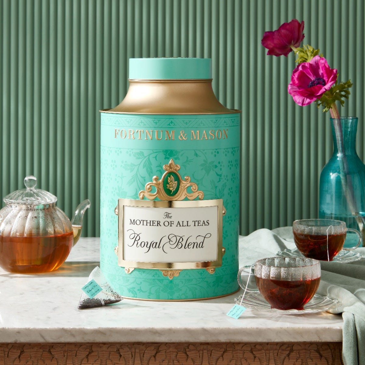 The Mother of All Tea Caddies, 400 Silky Bags, Fortnum & Mason