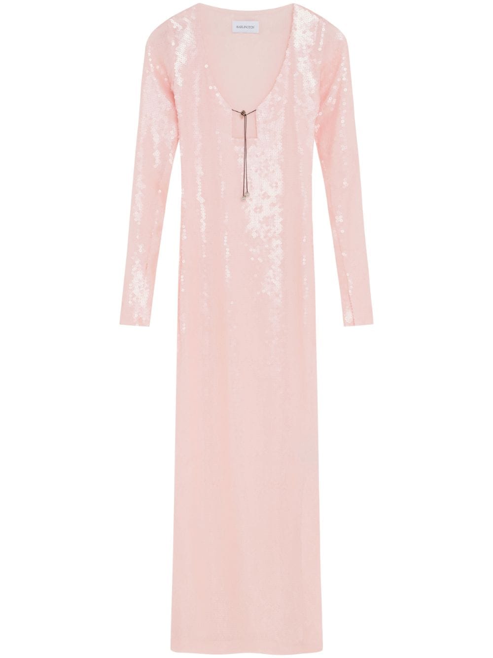 16Arlington Solaria sequin-embellished dress - Pink