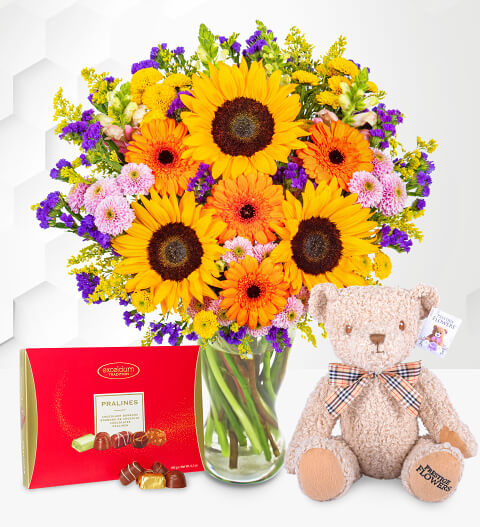 Brilliant Sunshine Bouquet Gift Set