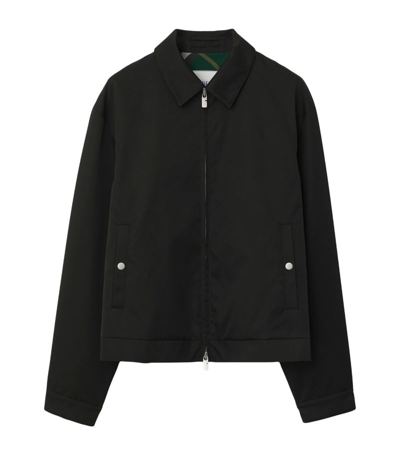 Burberry Check-Lined Harrington Jacket