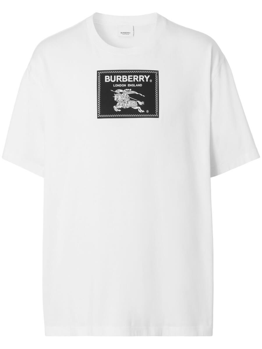 Burberry EKD appliqué T-shirt - White