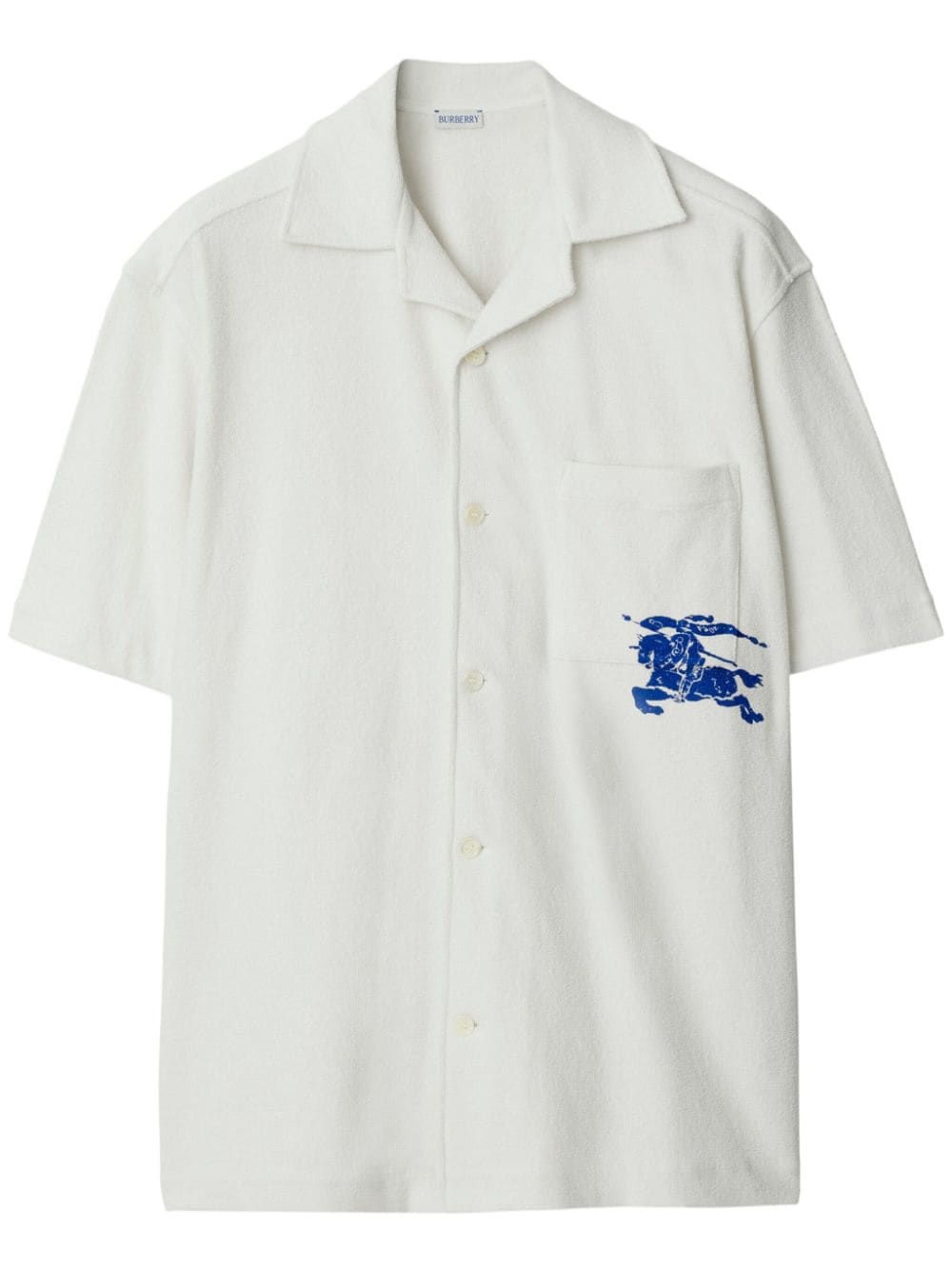Burberry EKD-print cotton shirt - White