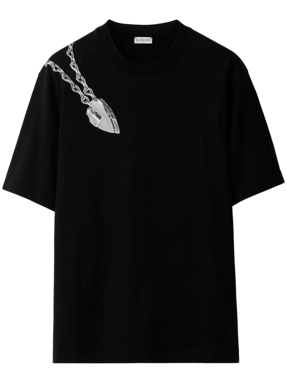 Burberry Shield cotton T-shirt - Black