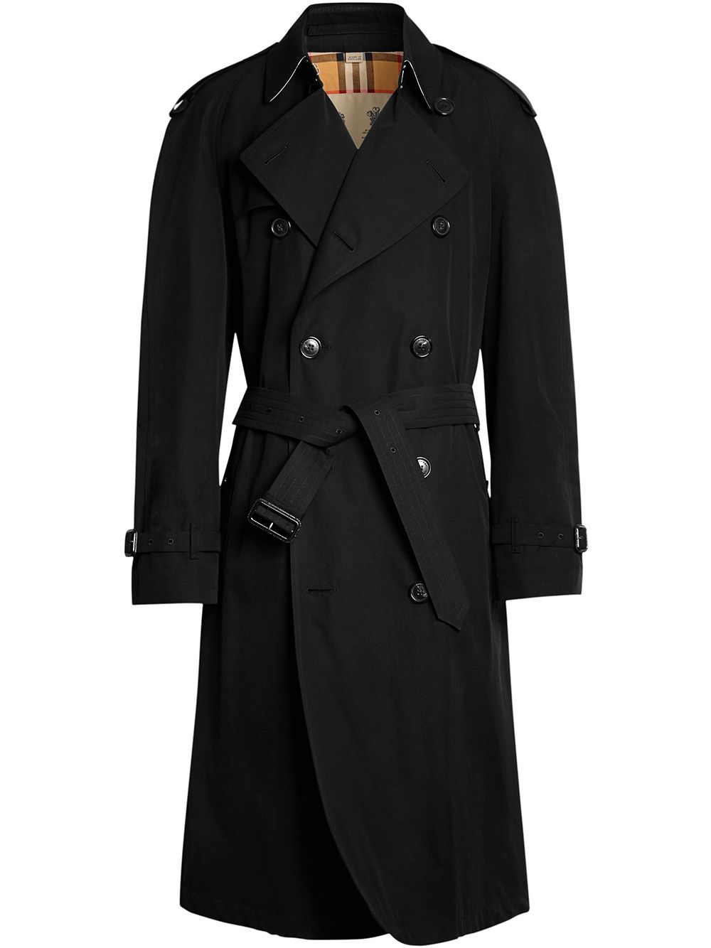 Burberry The Westminster Heritage Trench Coat - Black
