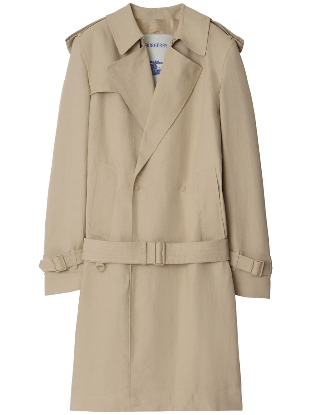 Burberry belted-waist trench coat - Neutrals