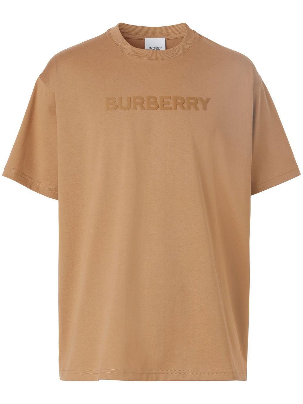 Burberry logo-print cotton T-shirt - Neutrals
