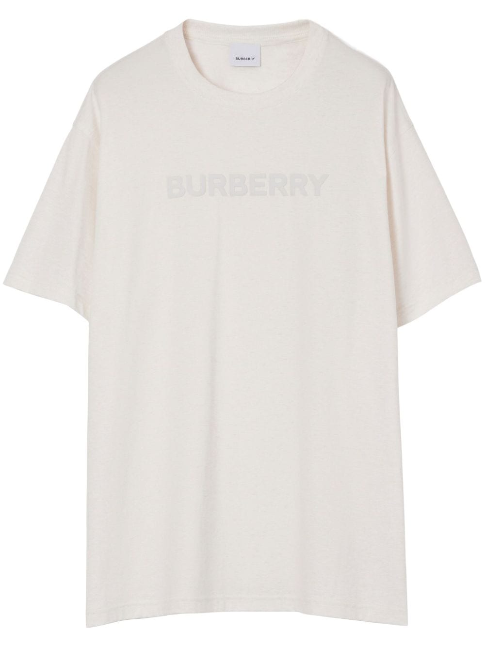 Burberry logo-print jersey cotton T-shirt - White