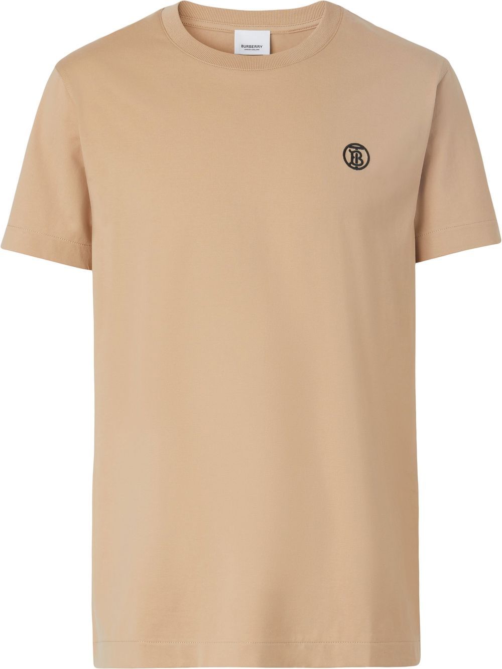 Burberry monogram-motif cotton T-shirt - Neutrals