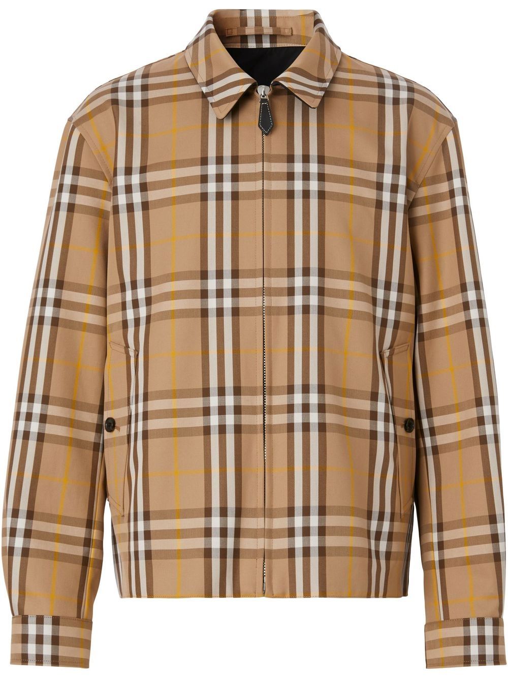 Burberry reversible zip-up jacket - Brown