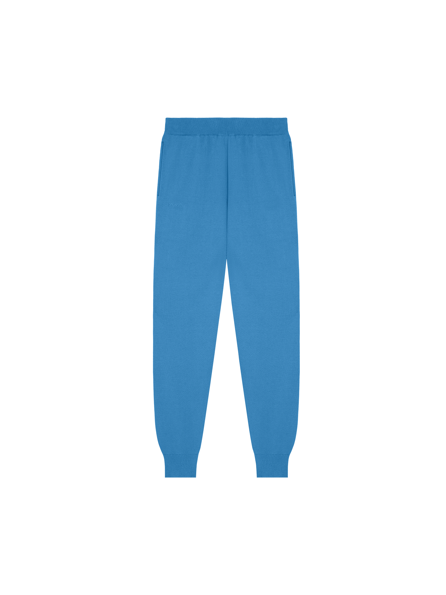 DNA Knitted Track Pants-geyser blue