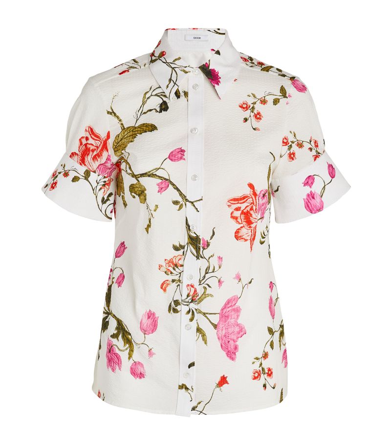 Erdem Cotton Floral Shirt